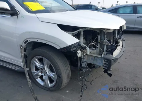 2015 Toyota Highlander Limited V6 из США, поврежденный, VIN 5TDYKRFH5FS077614